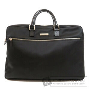 Burberry logo business bag